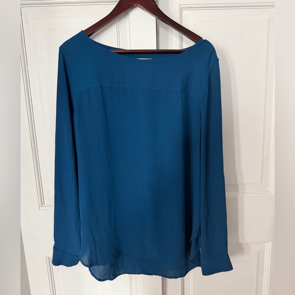 LOFT Teal Blue Women's Blouse